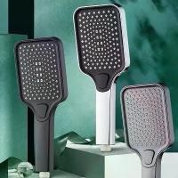 ราคา [COD] Adjustable Shower Head 3 Mode Rainfall Shower Large Flow Showerhead High Pressure Water Saving Shower Mixer Bathroom Accessories (1733323982129366478)