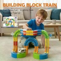 ราคา Magic Cube Magnetic Transformable Building Blocks Train Magnetic Electric Anti-Gravity Track V7F2 (1733370860627330844)