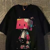 ราคา เสื้อยืดสไตล์เกาหลี Oversize Rubik's Cube Kid พิมพ์ลายลูกบาศก์รูบิค Cotton100% ใส่สบาย เท่ๆ (1733264133026710934)