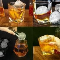 ราคา Wholesale Ice Cube Silicone Ice Cube Tray Big Ice Ice Mold Cube Reusable Whiskey Ice Ball for Mold Mould 4/6/8 Grid Ice Ball [COD] (1733422227113740109)