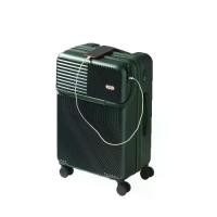 ราคา Front Opening Rolling Luggage with Universal Wheels, 24inch Password Suitcase, 20inch Cabin Size Zipper Luggage with Expandable Layer (1733372617024504879)