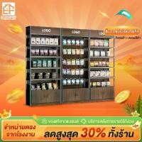 ราคา ชั้นวางของ 4ชั้น วางโชว์สินค้า ชนิดไม้ ชั้นเหล็ก แข็งแรงมาก ตู้หนังสืออเนกประสงค์ Multi Shelf supermarket (1733316607865685828)