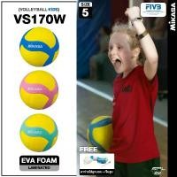 ราคา Mikasa Collections Mika Volleyball Volleyball EVA#5 TH VS170W (815) Free Football Football +Wind Pump (1732681310032136098)