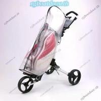 ราคา ขายดีประจำเดือนนี้ คลังสินค้า PVC Golf Cart กระเป๋าเดินทาง Rain Hood มีซิป Rain Hood สําหรับถุงกอล์ฟ Push Carts กันฝุ่น Golf Pole Bag Cover Anti-Static Outdoor Sporting Supplies [rgboutdoor.th] (17329