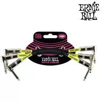 ราคา ERNIE BALL® สายพ่วงเอฟเฟค / สายแจ็คต่อเอฟเฟค ยาว 15 ซม. หัวงอ/หัวงอ (1 แพ็คมี 3 เส้น) (Black) (1732714892227217405)