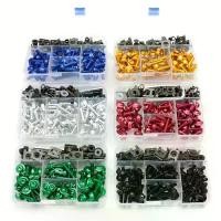 ราคา 177-Piece Universal Motorcycle M5 M6 Complete Bolt Kit Body Screws Nuts Suitable for Honda BMW Kawasaki Yamaha Cruiser Sportbike Scooter Dirt Bike (1733243208479966835)