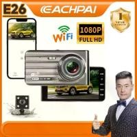 ราคา EACHPAI รุ่น E26 กล้องติดรถยนต์ Built in Wifi เมนูภาษาไทย 1080P FHD 2-channel DASH CAM (1733202779091732193)