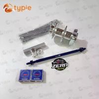 ราคา [COD] [tiktok]ดุมย่อ หลังดั้ม สีเงิน+แกนล้อหลังZERN สีน้ำเงิน+ลูกปืน2ลูก+ซี่ลวด1ชุด+บูชซ้ายขวา+บูชกลางล้อ สำดรัม WAVE110i , WAVE125 , DREAM SUPERCUB , SONIC , DASH , TENA (1733098517214889346)