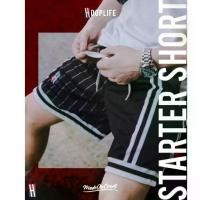 ราคา กางเกงขาสั้น กางเกงบาส NBA Starter ผ้า Swingman แบรนด์ HOOPLIFE ถูกมาก (1732851632188917453)