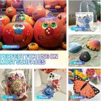 ราคา ปากกาสีอะครีลิคสองปลาย, 24, 36, 48 หรือ 60 สี, เครื่องหมายพรีเมี่ยม, เหมาะสำหรับไม้, ผ้าใบ, หิน, ภาพวาดหิน, แก้ว, พื้นผิวเซรามิก, งานฝีมือ DIY, อุปกรณ์ศิลปะ (1733099057439540688)