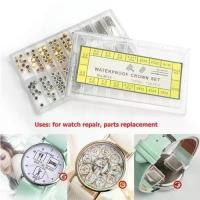 ราคา 170 ชิ้น ความแม่นยำ โลหะ ดูมงกุฎ หัวกลมแบน กล่องเก็บของ อะไหล่เม็ดมะยมนาฬิกา ชุดสปริงบาร์ งานฝีมือ DIY (1733480974504920188)