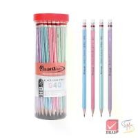 ราคา [จัดส่งทันที] Quantum ควอนตั้ม ดินสอ ดินสอดำ HB รุ่น QP940 (กระบอก) 50 แท่ง (1732823973271012429)