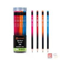 ราคา จัดส่งฟรี กทม ที่นิยมมากที่สุด Elephant ตราช้าง ดินสอ ดินสอดำ 2B No.G-02 จำนวน 36 แท่ง (1732778712624236064)
