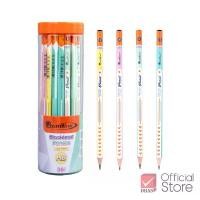 ราคา COD ขายร้อน Quantum ดินสอ ดินสอดำ HB No.QP9404 สีพาสเทล จำนวน 36 แท่ง/กระบอก (1732778713287525380)