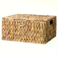 ราคา ตะกร้าหวายน้ำใบใหญ่พร้อมฝาปิด กล่องเก็บของกว้างขวาง เหมาะสำหรับชั้นวาง มีหูจับในตัว กล่องเก็บของเพื่อจัดระเบียบบ้าน ostomy bag covers ถุง กระดาษ ใส่ ดอกไม้ ခ ြ င ် း တ (1733314162070226552)