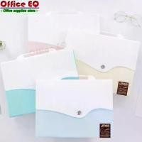 ราคา [พร้อมส่ง] แฟ้ม แฟ้มใส่เอกสาร A4 แฟ้มกระเป๋า แฟ้มใส่เอกสาร 13 ช่อง มีหูหิ้ว แฟ้มเอกสาร กระเป๋าแฟ้มซอง กระเป๋าเอกสารกระดุม พร้อมส่ง (1733441079928194522)