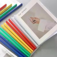 ราคา [เก็บเงินปลายทาง] สันรูดพร้อมปกใส A4 แพ็ค10ชุด ใส่เอกสารได้1-80แผ่น แฟ้มใส+สันปก สันปกรายการ ปกรายงาน สันใส่ปก แฟ้ม C034 (1733128308986840128)