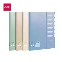 ราคา Deli แฟ้มเก็บเอกสาร แฟ้มซองพลาสติก แฟ้มใส่เอกสาร แฟ้มเอกสารแบบมีสายรัด อุปกรณ์สำนักงาน พลาสติก PP ขนาด A4 สุ่มสี ขาย (1733335021600999138)