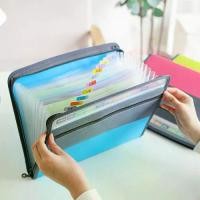 ราคา เอกสารองค์กร หลายชั้น ถุงกระดาษนักเรียน อุปกรณ์สำนักงาน เครื่องเขียนโรงเรียน A4โฟลเดอร์แฟ้ม กระเป๋าออร์แกนซิป กระเป๋าเก็บ A4 กระเป๋าเก็บแฟ้ม กระเป๋าใส่เอกสาร (1733255128538907786)