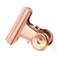 ราคา [พร้อมส่ง] Happyhands คลิปหนีบกระดาษ 1 แพ็ค 6 ชิ้น ที่หนีบกระดาษ ตัวหนีบกระดาษ สีโรสโกลด์ ลวดเสียบกระดาษ อุปกรณ์สำนักงาน (1732685118633051636)