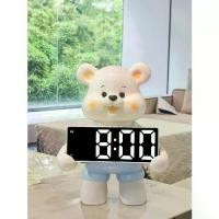 ราคา นาฬิกาตกแต่งปี 2026 รูปหมีรุนแรง สำหรับห้องนั่งเล่น ตกแต่งตู้ทีวี โต๊ะทำงาน นาฬิกาดิจิทัล นาฬิกาปลุก รุ่นใหม่ (1733432247893264272)