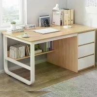 ราคา โต๊ะผู้บริหาร โต๊ะสำนักงาน โต๊ะ โต๊ะออฟฟิศ โต๊ะคอมพิวเตอร์ โต๊ะทำงาน โต๊ะหนังสือ โต๊ะเรียน โต๊ะลิ้นชัก ชุดโต๊ะเก้าอี้ มีลิ้นชัก 3 ชั้น (1733267466981508231)