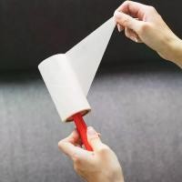 ราคา ม้วนกระดาษเหนียว 10 ซม. 60 แผ่น ลูกกลิ้งกันจอน ลูกกลิ้งเหนียว สำหรับขนสัตว์เลี้ยง ฝุ่น โซฟา และกำจัดไฟฟ้าสถิตย์ ลูกกลิ้งทำความสะอาดเหนียว แพ็ครีฟิล [BA8116] (1732387318209808057)