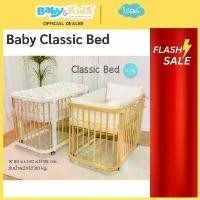ราคา รุ่นที่ขายดีIdawin Classic เตียงเด็ก เตียงนอนเด็ก ตั้งแต่แรกเกิด-7ปี (เตียง+ฟูก+ชุดเครื่องนอน) ไม้ยางพารา (1733175750257510036)