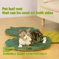 ราคา เสื่อสัตว์เลี้ยง รูปใบไม้ พลิกกลับได้ เหมาะสำหรับสุนัขและแมว เตียง (1732100649770190591)