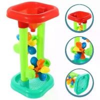 ราคา นาฬิกาทราย ของเล่นเล่นกลางแจ้ง สำหรับเด็ก กังหันลมชายหาด โต๊ะ ล้อทรายน้ำ กังหันน้ำ ทำจากพลาสติก เหมาะสำหรับเด็กวัยหัดเดิน (1732772515935388694)