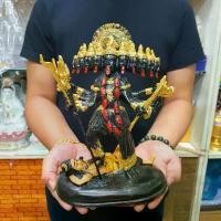 ราคา พระแม่กาลีปราบมาร 10เศียร10กร(กว้าง12นิ้ว สูง25ซม.)บูชาเสริมอำนาจบารมีศัตรูที่คิดร้ายจะพินาศภัยตนเอง ปลุกเสกวัดแขกสีลม ตู้ หิ้งพระ บูชา ไทวัสดุ ขุนแผน หลวงพ่อ ชํานาญ พระ ส (1732696940841961302)