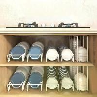 ราคา ชั้นวางจาน ชาม ตู้ ชั้นวางจาน ชั้นวางชาม ชั้นวางจาน ที่วางจาน ที่เก็บของในครัว เหมาะสำหรับตู้ด้านใน ชั้นวางจานชาม สแตนเลส (1731826559780620565)