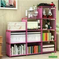 ราคา HANGROO B09 ชั้นวางหนังสือ วางของ หลายช่อง อเนกประสงค์ 9 ช่อง ขายร้อน (1732867089453057134)