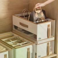 ราคา กล่องเก็บกระเป๋าถือ 5 กริด ตู้เสื้อผ้า ที่เก็บกระเป๋าถือ ตู้เสื้อผ้า ตู้เสื้อผ้า เสื้อกันหนาว กางเกงหนา เสื้อเชิ้ต กล่องเก็บของ ช่อง (1732832900113400968)