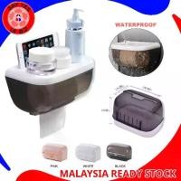 ราคา ที่ใส่กระดาษทิชชู่ห้องน้ำ กันน้ำ SayYes ติดผนัง กล่องเก็บของ ชั้นวางของในห้องน้ำ เหมาะสำหรับม้วนกระดาษทิชชู่ห้องน้ำ (1732297519481783583)