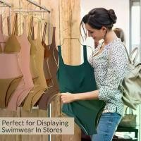 ราคา ไม้แขวนชุดว่ายน้ำ 4 ชิ้น ไม้แขวนชุดชั้นในพร้อมตะขอหมุนด้านบน ดีไซน์พับได้ ไม้แขวนบิกินี่ ลวดตาข่ายสำหรับชุดชั้นในและชุดว่ายน้ำ ชั้นวางของ ชั้น ล็ก (1733275627840898896)