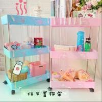 ราคา [จัดส่งทันที] Sanrio ชั้นวางของ 3ชั้น พร้อมล้อเลื่อน ชั้นวางรถเข็น ชั้นวางมีล้อ ลายการ์ตูน ชั้นวางของคิตตี้ เมโลดี้ ซานริโอ้ (1732707440691677143)