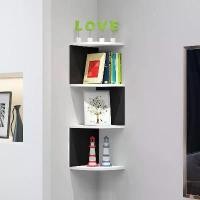 ราคา ตู้เข้ามุม 4/5 ชั้น ชั้นวางของ เข้ามุม ชั้นไม้เข้ามุม ชั้นวางเข้ามุม ชั้นวางแบบเข้ามุม ตู้โชว์มุมห้อง (1732971952201434498)