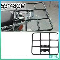 ราคา ☃แร็คมอเตอร์ไซค์ ชั้นวางของ กระเป๋าส่งอาหาร ตะแกรงท้ายเบาะ ตะแกรงเหล็กท้ายเบาะ / แร็คท้า ตะแกรงรองกระเป๋าส่งอาหาร♛ (1732960168632812871)