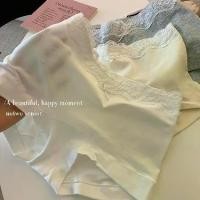 ราคา ชุดชั้นในสำหรับผู้หญิง กางเกงขาสั้น ผ้าฝ้ายซินเจียงแท้ ขอบลูกไม้ ระบายอากาศ ใส่สบาย รัดรูป กางเกง ใน ผ้า ฝ้าย กางเกงใน เพื่อ สุขภาพ กางเกง ใน ไร้ ขอบ ผ้า นุ่ม ลื่น กางเกง ใน ผ้า นิ่ม (1732942481013441