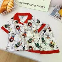 ราคา ocqshop021 ชุดนอนเด็กการ์ตูนญี่ปุ่นบางส่วนกางเกงขาสั้นเด็กหญิงและเด็กชายแขนสั้นเสื้อผ้าชุดสองชิ้น subabu คอมฟอร์ท ทิชชู่พกพา สินค้าขายดี เช็ดมือ กระดาษทิชชู่ เช็ดหน้า ผงซักฟอก 1 บรีส (1731533601881425
