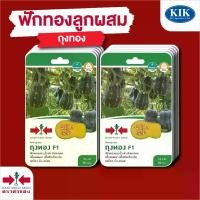 ราคา ผักซอง ศรแดง เมล็ดพันธุ์ พันธุ์ผัก ฟักทอง ถุงทอง F1 บรรจุแพ็คล่ะ 10 ซอง (1733294682706773970)