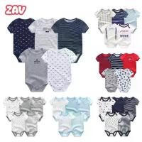 ราคา แนะนำ แนะนำ 5 pcs เสื้อผ้าเด็ก Romper เสื้อเด็กทารกแรกเกิด jumpsuit onesies ชุดนอน Rompers ฤดูร้อนผ้าฝ้ายแขนสั้น umpsuit น้ำหนักเบา New Born ชายหญิงชุดของขวัญ0-12MTikTok (1733272571737900918)