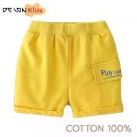 ราคา [COD] DELON KID กางเกงขาสั้น เด็ก เสื้อผ้าเด็ก เสื้อผ้าแฟชั่น ชุดเด็กผู้ชาย ผ้าคอตตอน 100% เอวยางยืด AA6021 SIZE L , 2XL (1733467888659039345)