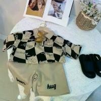 ราคา เสื้อผ้าเด็ก ชุดเต็ม สไตล์ฮิปฮอป อินเทรนด์ ชุดสั้น เสื้อโปโลแขนสั้น กางเกงขาสั้นอินเทรนด์ ชุดฤดูร้อน สำหรับเด็กผู้ชาย เด็กใหม่ 2025 (1731563507360564701)