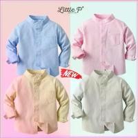 ราคา ส่งฟรี ใหม่ ! เสื้อเชิ้ตคอจีนเด็ก เสื้อเชิ้ตเด็กผู้ชาย เสื้อผ้าเด็ก ปี 2024 อายุ 1-10 By Little.P ขายดีประจำเดือนนี้ (1732299398387041806)