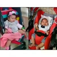 ราคา มือสองสภาพดี รถเข็นเด็ก Capella สีแดง และ CHICCO Lite Way 3 Stroller Bb (1733273037010077365)