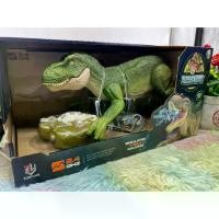 ราคา [Tiktok] ของเล่นเด็ก ไดโนเสาร์บังคับรีโมทคอนโทล ไดโนเสาร์ทีเร็กซ์ T-rex ไดโนเสาร์เสมือนจริง ไดโนเสาร์เดินหน้า~ถอยหลังได้QX040 (1732963192851170646)