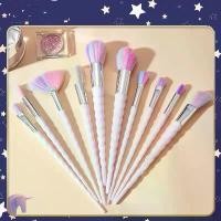 ราคา [จัดส่งทันที] พร้อมส่ง: แปรงแต่งหน้า 10 ชิ้น ด้ามจับรูปเขาช้างยูนิคอร์น แปรงปัดแก้มแปรงไฮไลท์แต่งหน้า (ด้ามหยัก) (1733296324277339566)