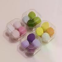 ราคา ชุดพัฟแป้งแต่งหน้า, กล่องสิทธิบัตร, ฟองน้ำแต่งหน้า 4 ชิ้น, ฟองน้ำเบาะลม, ฟองน้ำแต่งหน้า, ทรงมะระ, หยดน้ำและตัดเฉียง, เหมาะสำหรับการแต่งหน้า (1733468750401996343)